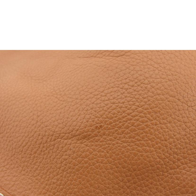 TOD'S トッズ/レザーセミショルダーバッグ/キャメル//ABランク/04