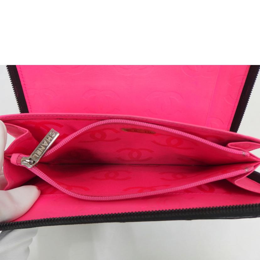 CHANEL シャネル/カンボンライン/オーガナイザーラウンドファスナー//9446978/Bランク/82