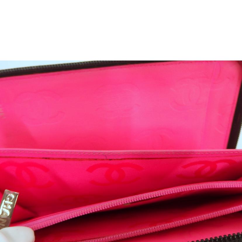 CHANEL シャネル/カンボンライン/オーガナイザーラウンドファスナー//9446978/Bランク/82