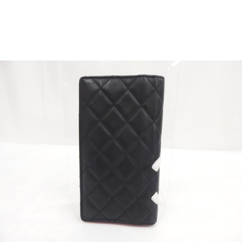 CHANEL シャネル/カンボンライン二つ折り財布//13309151/Bランク/82