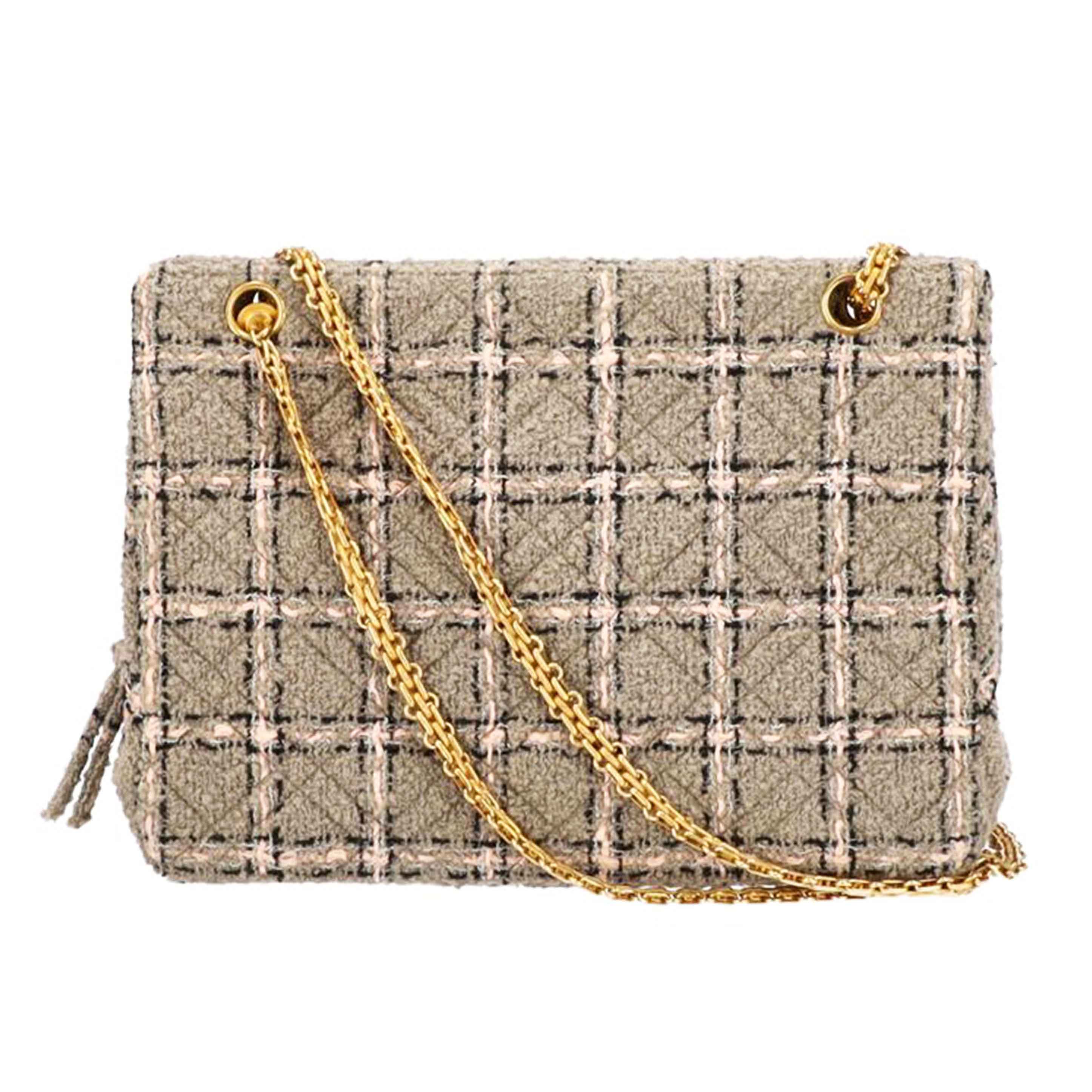 CHANEL シャネル/ツイードチェーンショルダーバッグ//3730936/ABランク/75