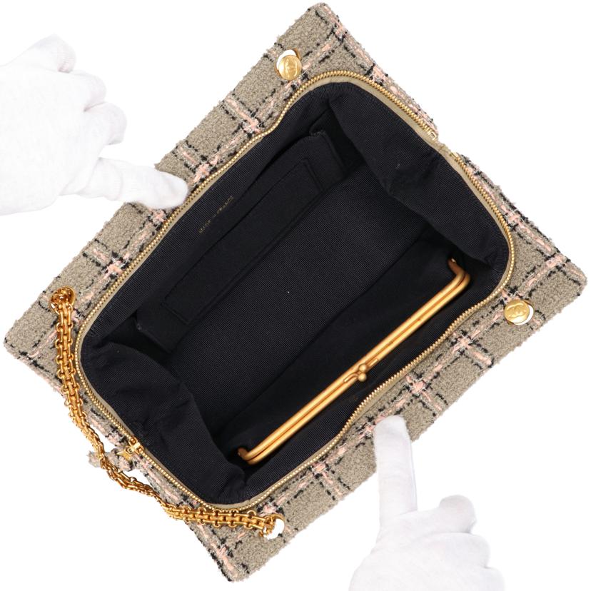 CHANEL シャネル/ツイードチェーンショルダーバッグ//3730936/ABランク/75