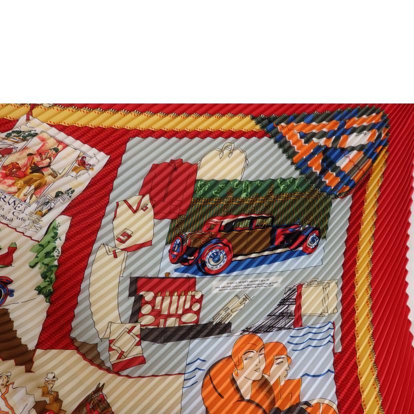 HERMES エルメス/プリーツスカーフ//ABランク/93