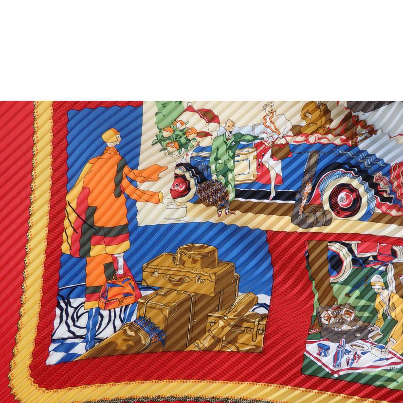 HERMES エルメス/プリーツスカーフ//ABランク/93