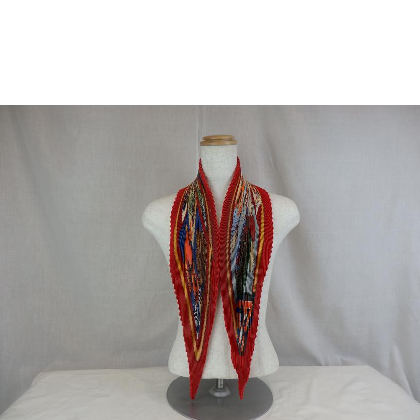 HERMES エルメス/プリーツスカーフ//ABランク/93