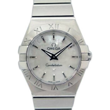 OMEGA オメガ/コンステレーション ブラッシュ/クオーツ/シェル文字盤/123.10.24.60.05.001//91852838/Aランク/83