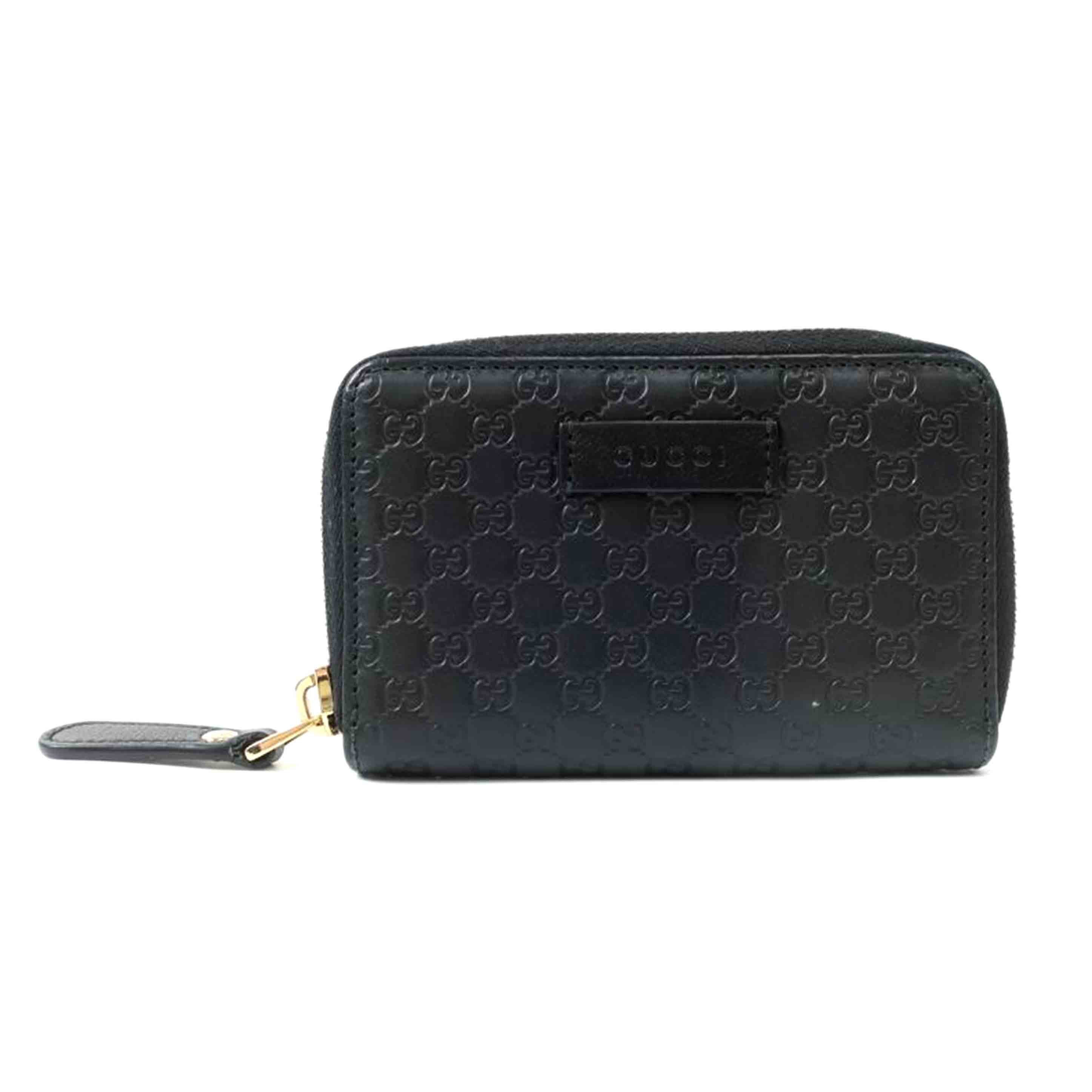 GUCCI グッチ/シマ コインケース 小銭入れ ブラック/544249//ABランク/65