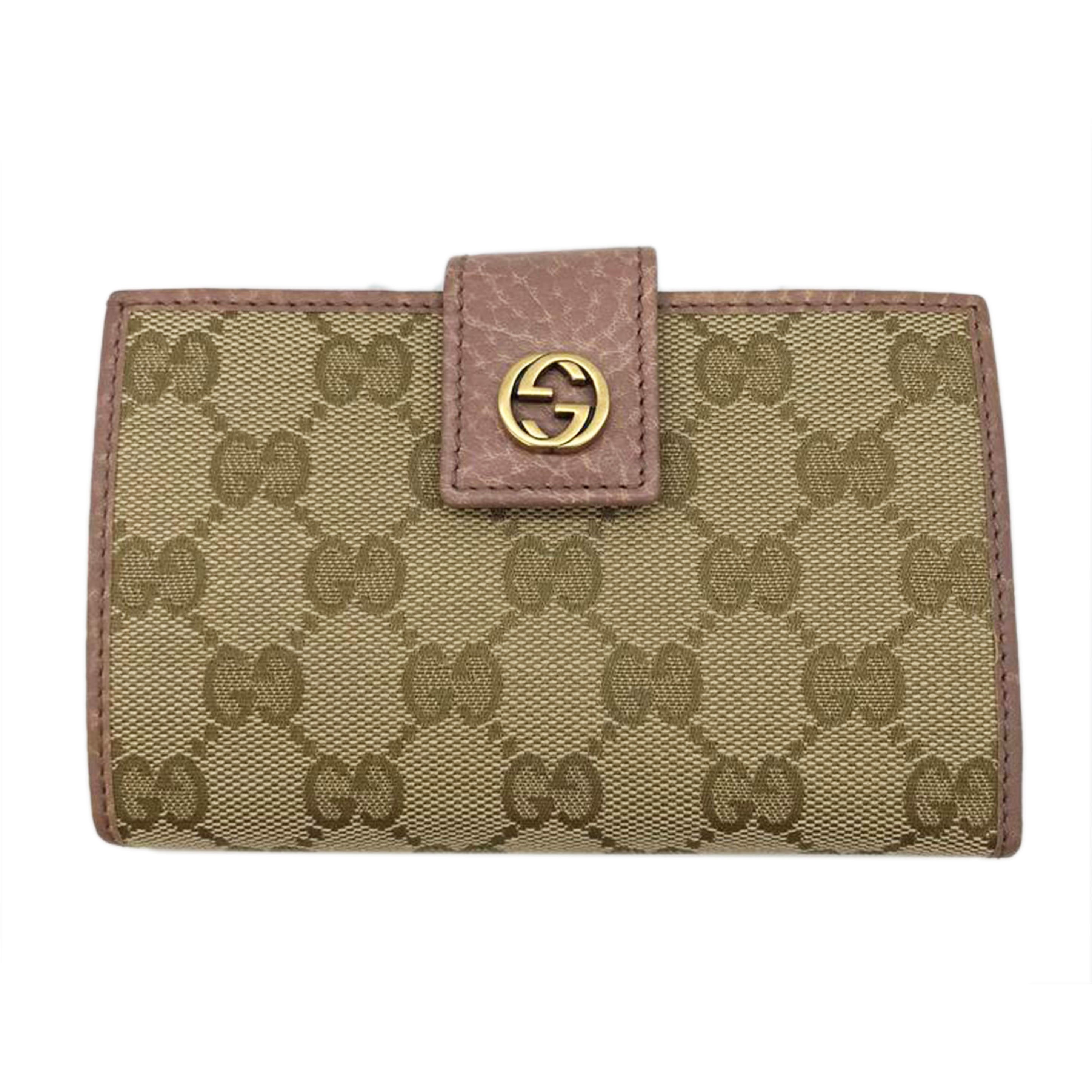 GUCCI グッチ/GGキャンバス/2つ折り財布/L字ファスナ-/337023//496085/Bランク/13