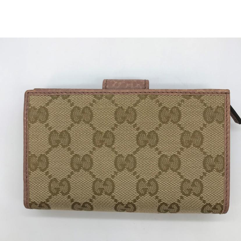 GUCCI グッチ/GGキャンバス/2つ折り財布/L字ファスナ-/337023//496085/Bランク/13