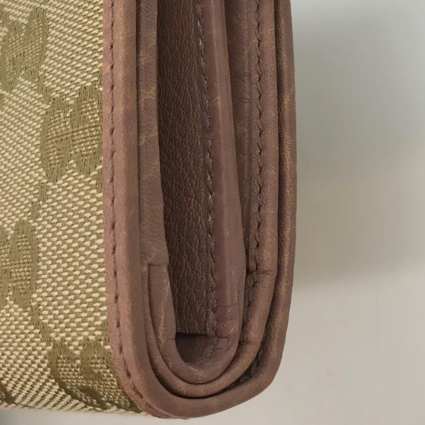 GUCCI グッチ/GGキャンバス/2つ折り財布/L字ファスナ-/337023//496085/Bランク/13