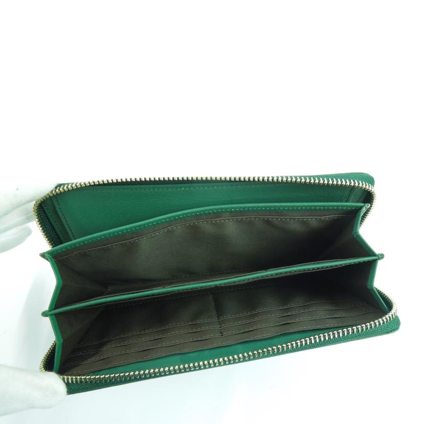 PORTER ポーター/ギリー ラウンドファスナー長財布 カモフラ グリーン//Aランク/83