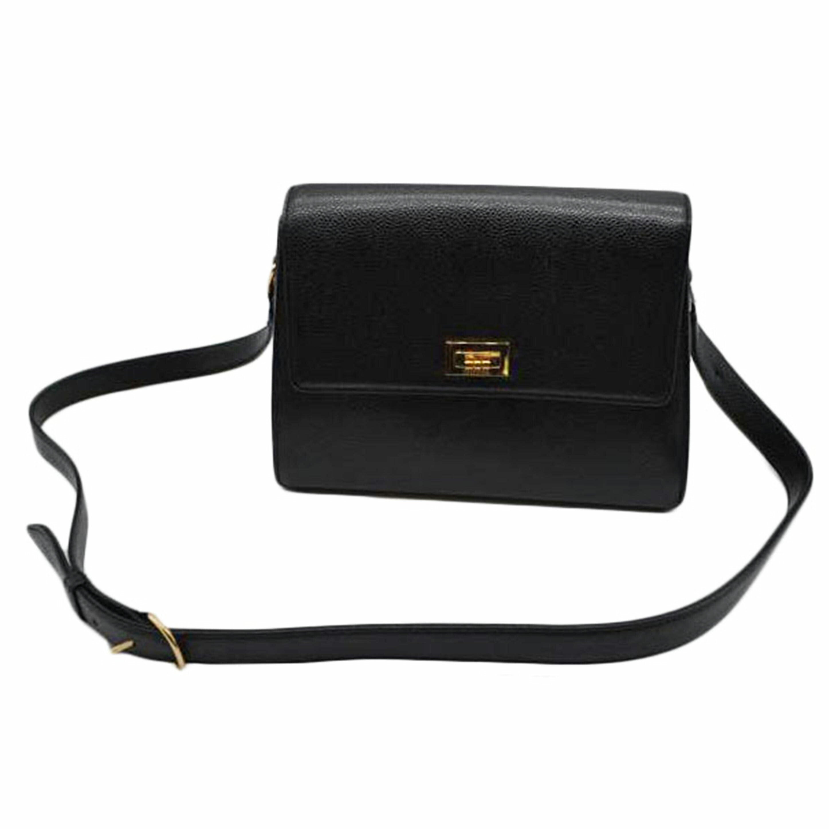 CHANEL/キャビアスキン2.55ラインレザーショルダー//5677107/ABランク/89