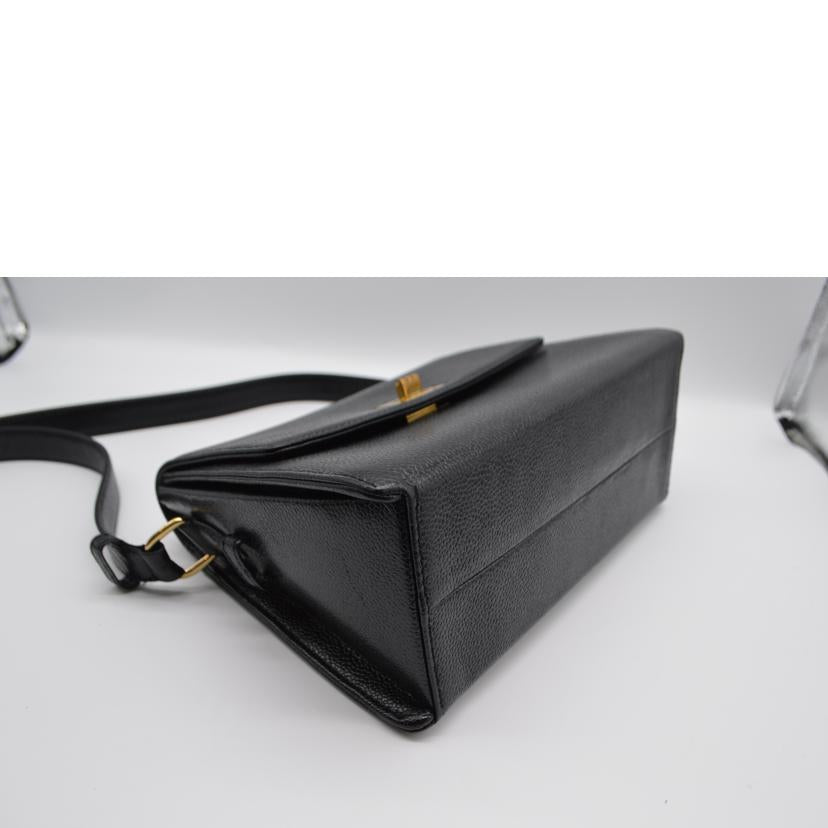 CHANEL/キャビアスキン2.55ラインレザーショルダー//5677107/ABランク/89