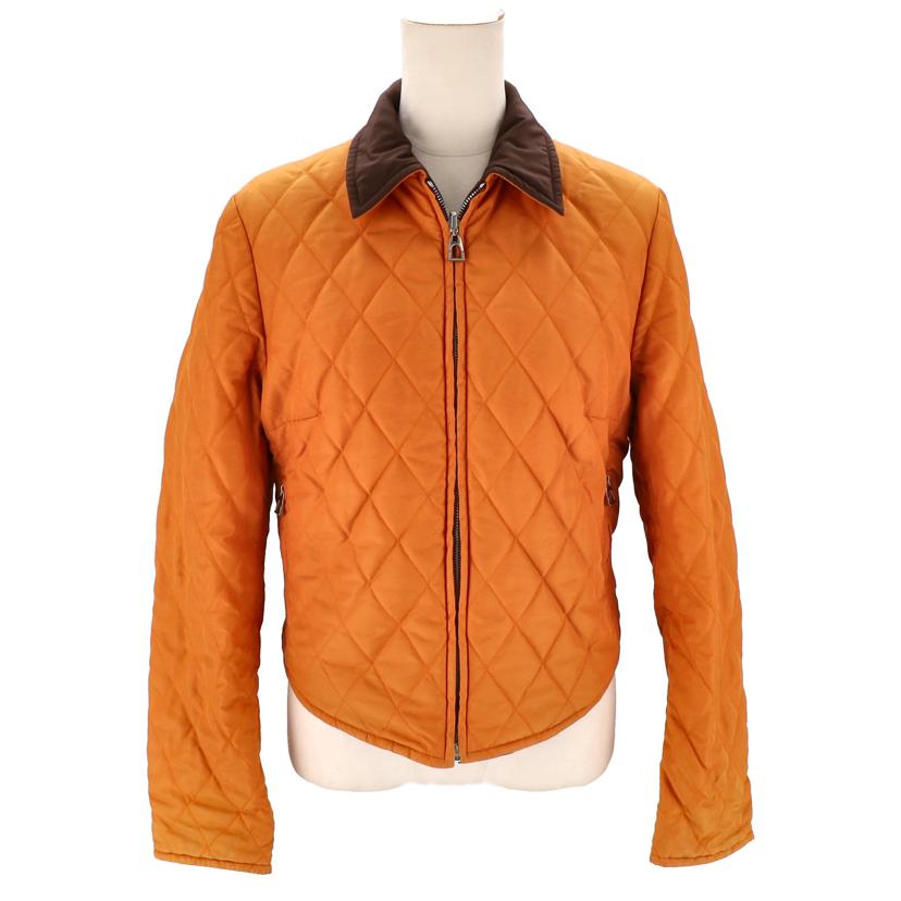 HERMES エルメス アウター ジャケット コート レディース ブラウン オレンジ /リバーシブルコート//Bランク/75