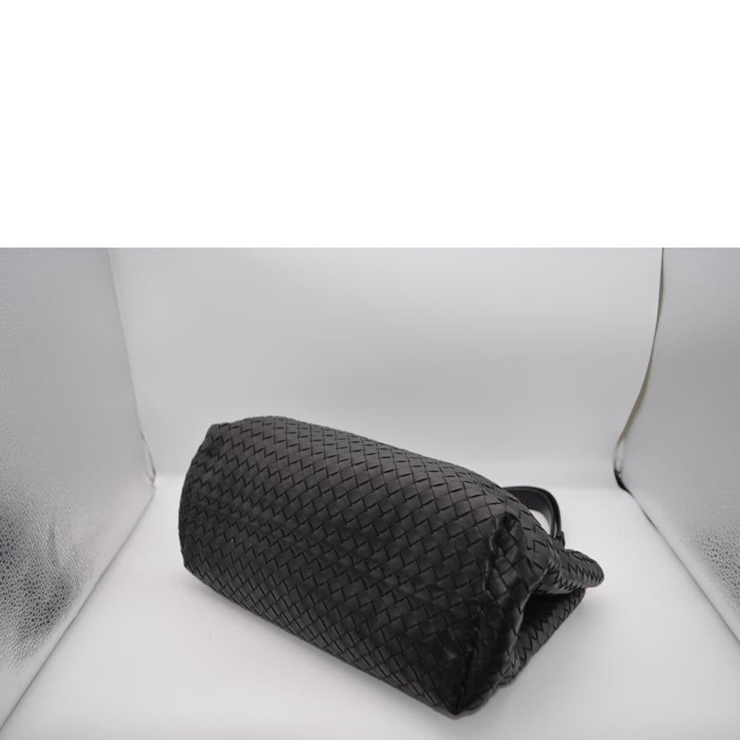 BOTTEGA VENETA ボッテガ ベネタ/イントレチャートラムスキンチェーンレザートート/ノワール/428052//B05670261V/SAランク/89
