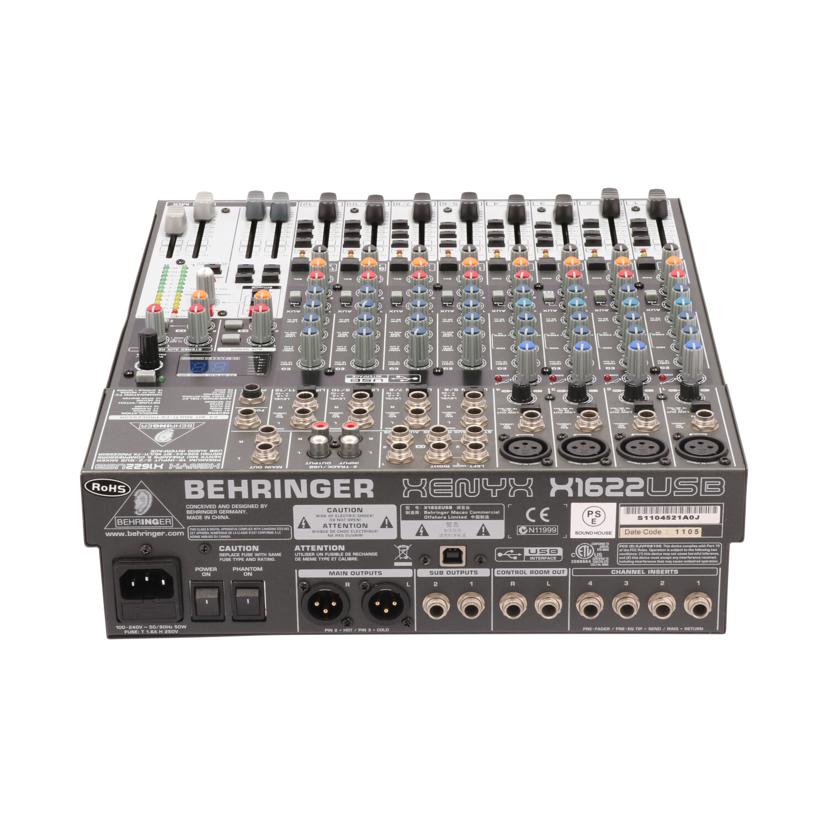 Behringer ベリンガー/ミキサー/X1622USB//X1622USBS1104521A0J/Bランク/78