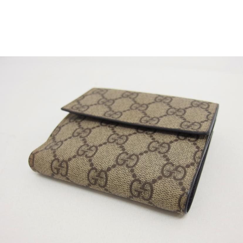 GUCCI グッチ/GGプラス/Wホック三つ折り財布/115052//2888/ABランク/04