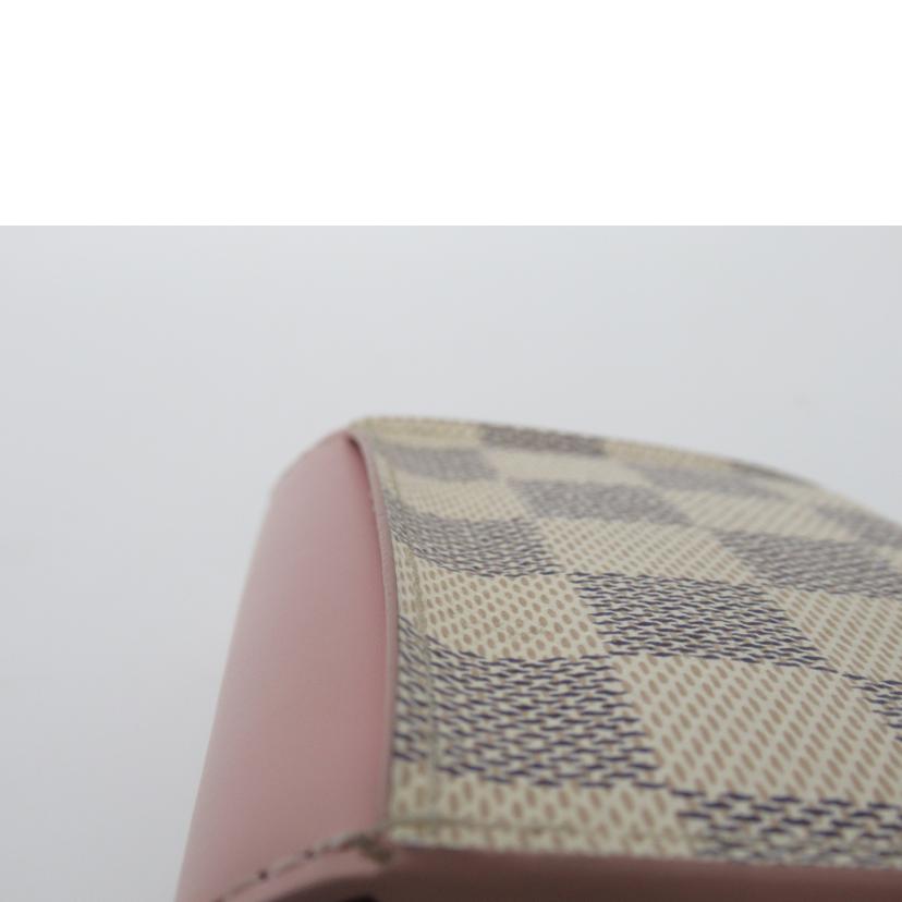 LV/ポルトフォイユ・ゾエ/ダミエ・アズール/N60168//RFI*/ABランク/63