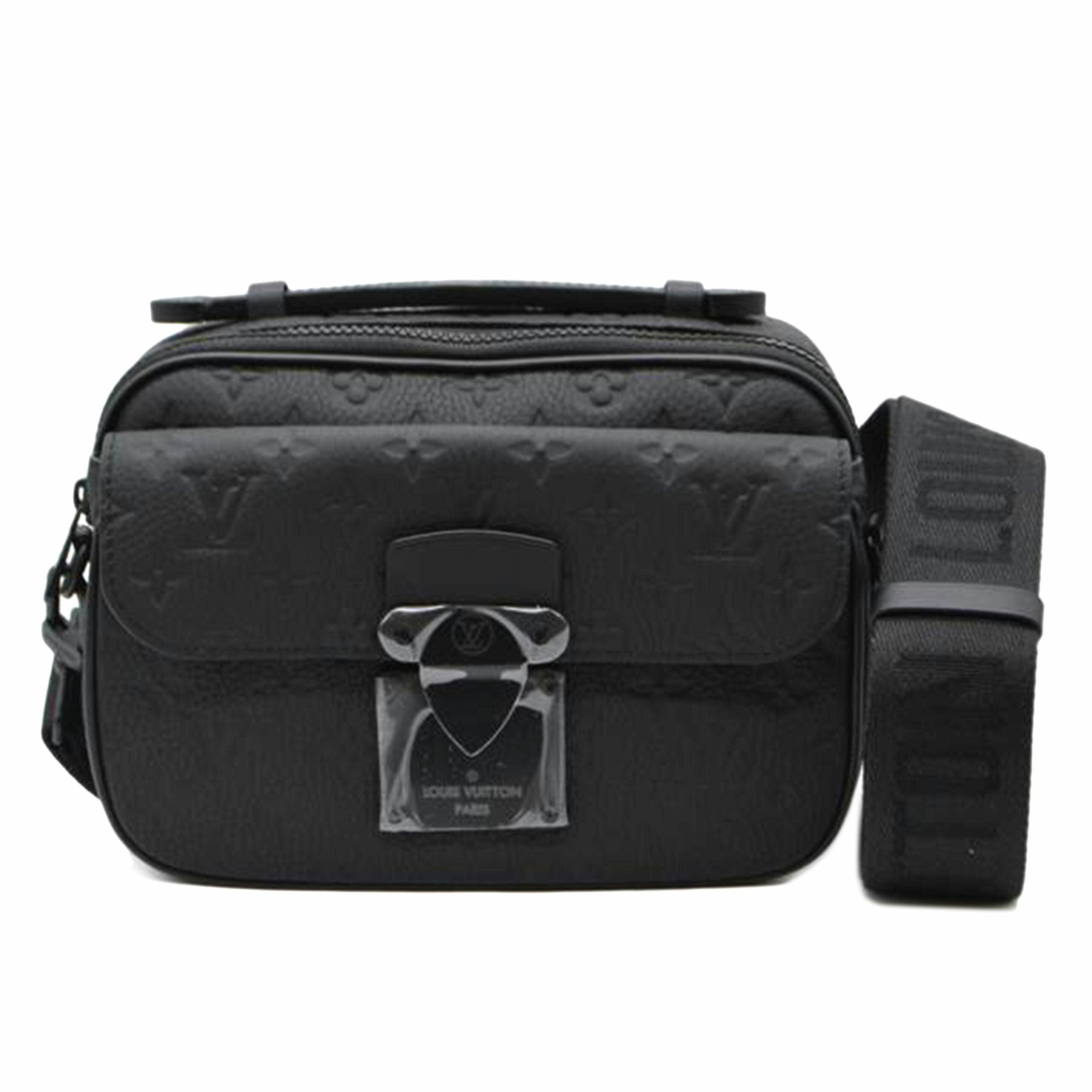 LV ルイヴィトン/Sロック・メッセンジャー/モノグラム・トリヨンレザー/ノワール/M58489//RFIDタグ/Sランク/89