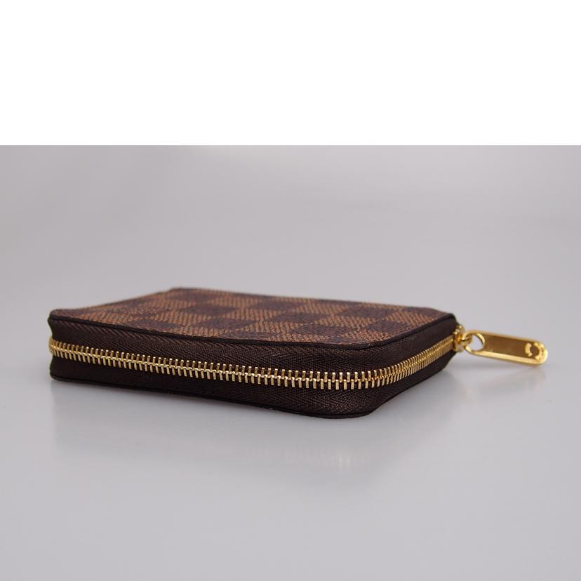 LV ルイ・ヴィトン/ジッピー・コインパース/ダミエ/エベヌ/N63070//Aランク/76