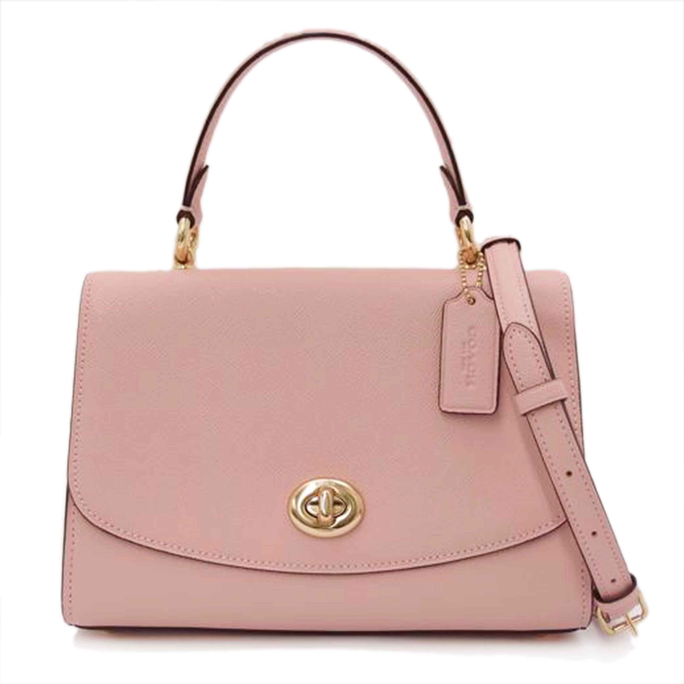 COACH コーチ/テイリートップターンロック2wayショルダー/ピンク/76618//B2057/SAランク/69