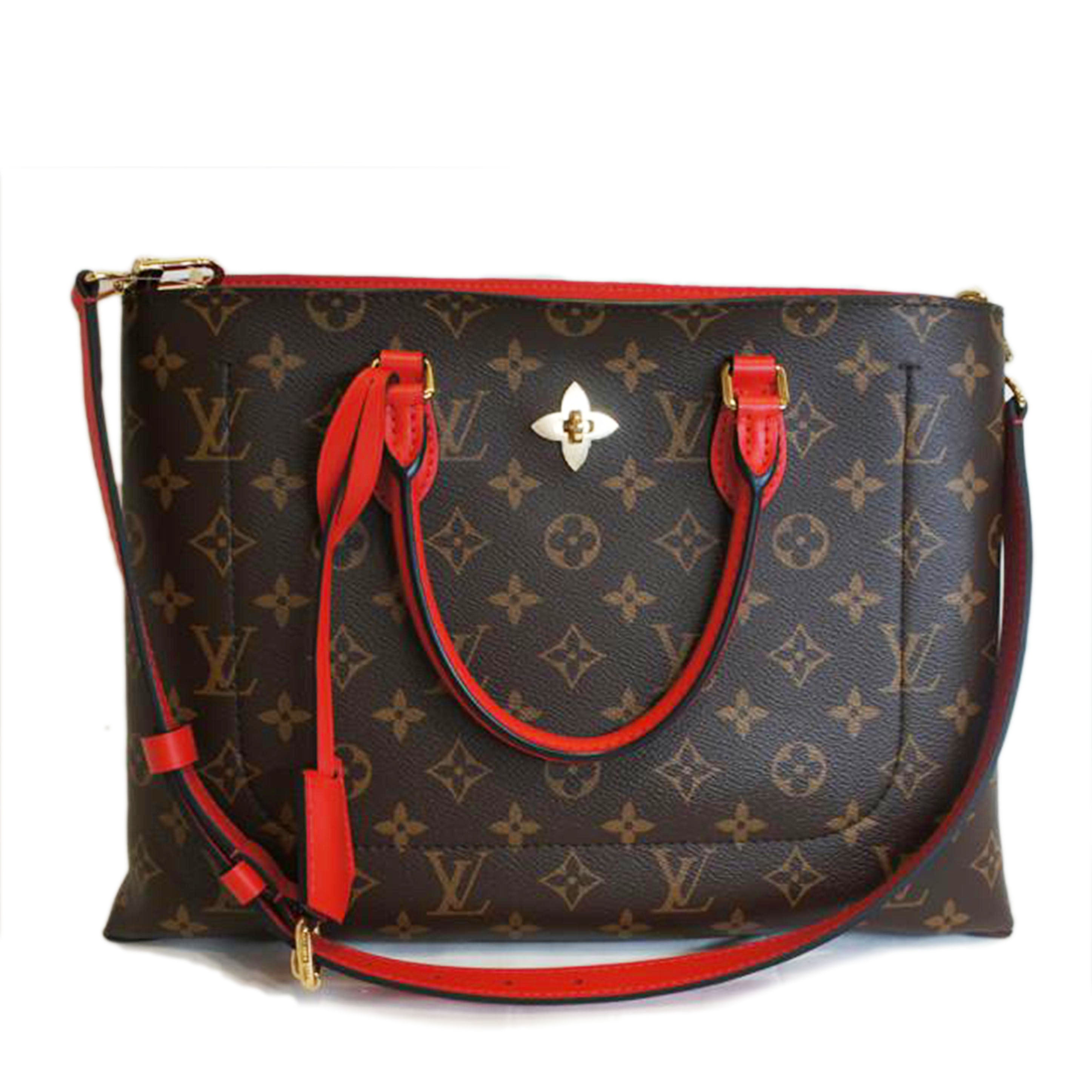 LV ルイヴィトン/フラワートート/コクリコ/M43553//RFID/SAランク/92