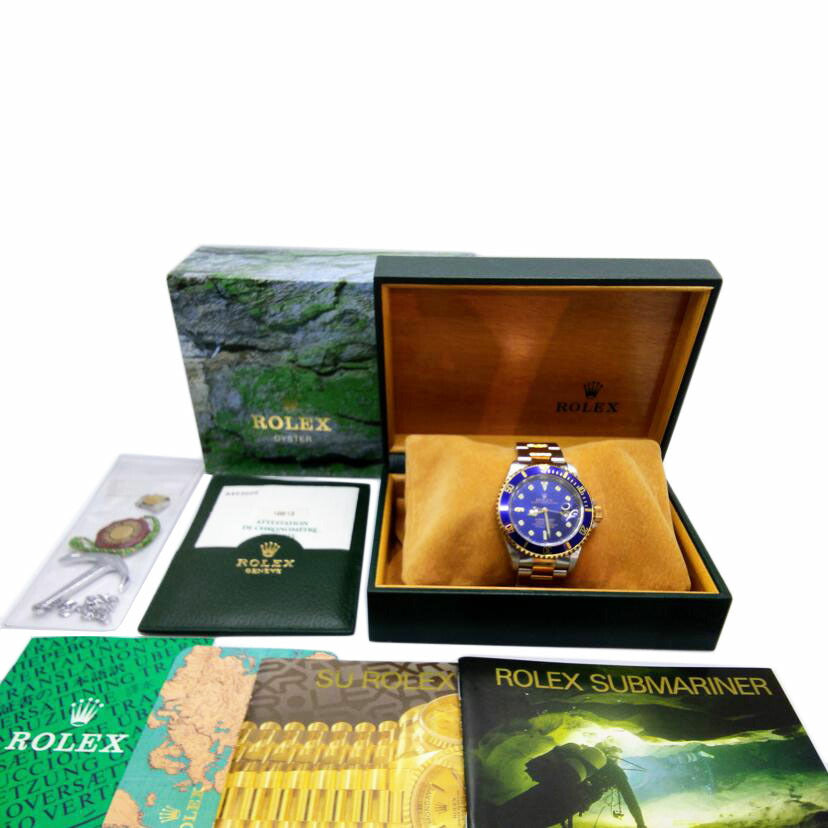 ROLEX ロレックス/ROLEX 16613/A 青サブ/16613//A/Aランク/15