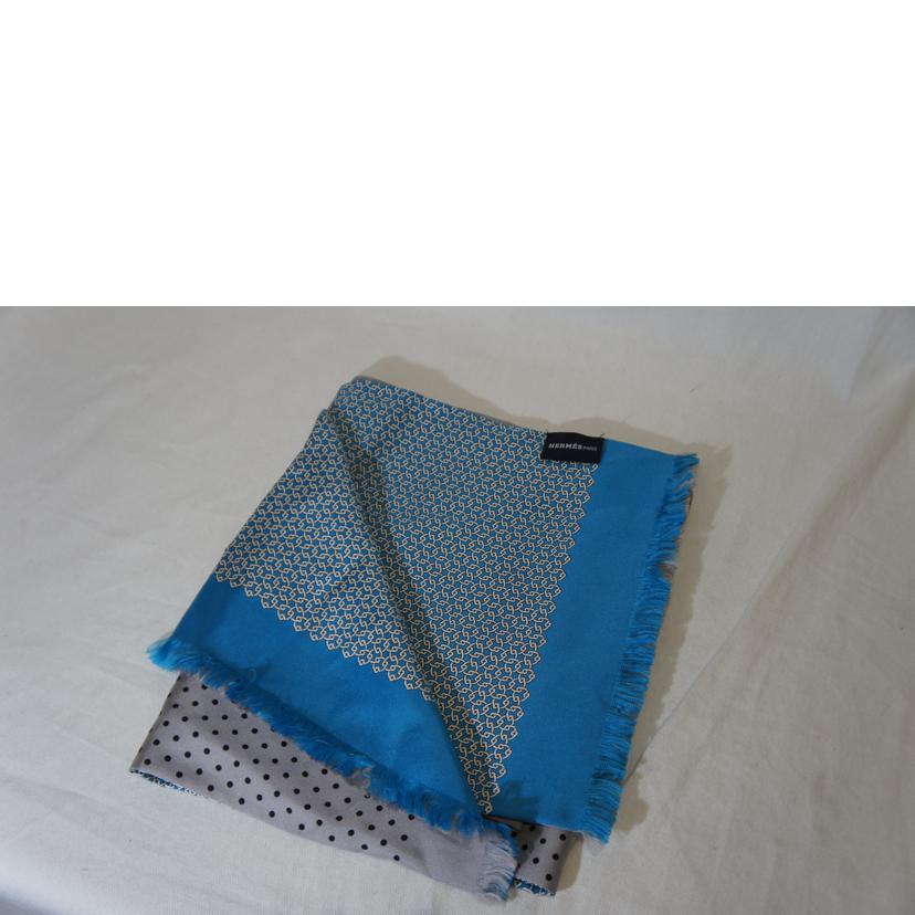 HERMES エルメス/ダブルフェイスストール//Bランク/94