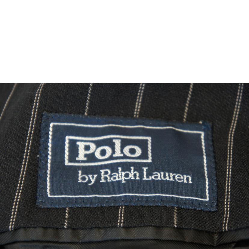 POLO RALPH LAUREN ポロラルフローレン/90,Sウールジャケット/ブラックストライプ//ABランク/94