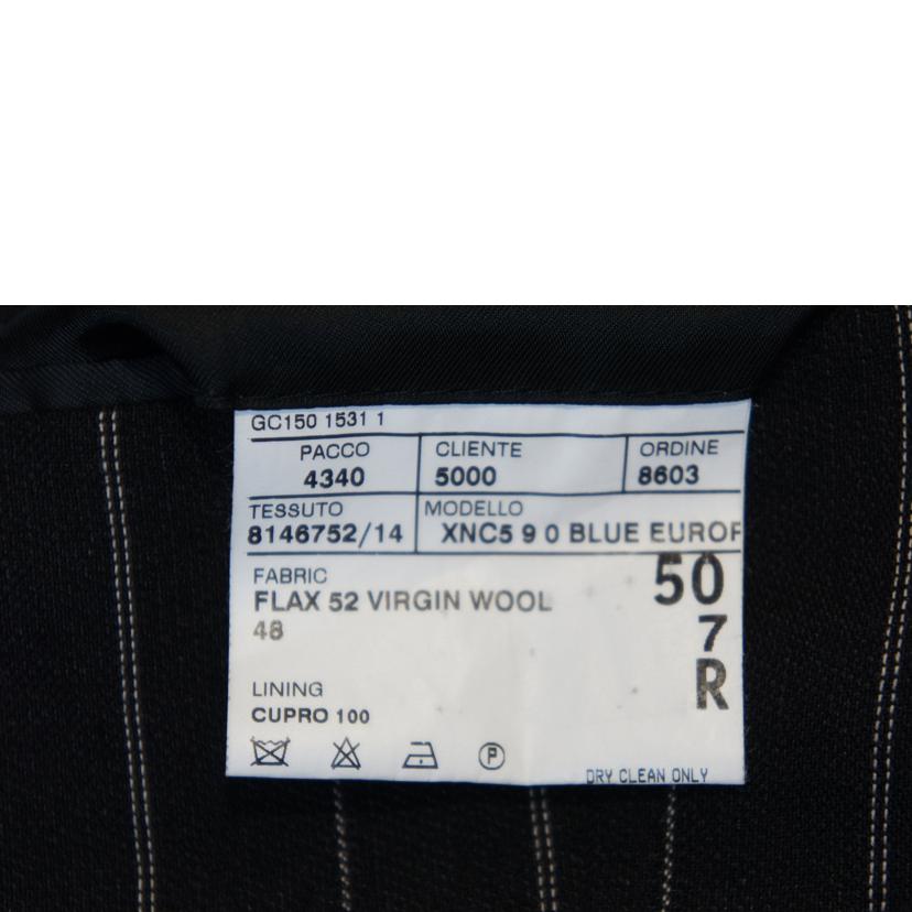 POLO RALPH LAUREN ポロラルフローレン/90,Sウールジャケット/ブラックストライプ//ABランク/94