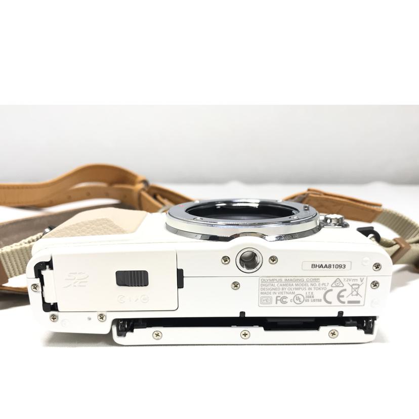 OLYMPUS オリンパス/デジタル一眼レフ/PEN Lite E-PL7 ダブルズームキット//BHAA81093/ABランク/51