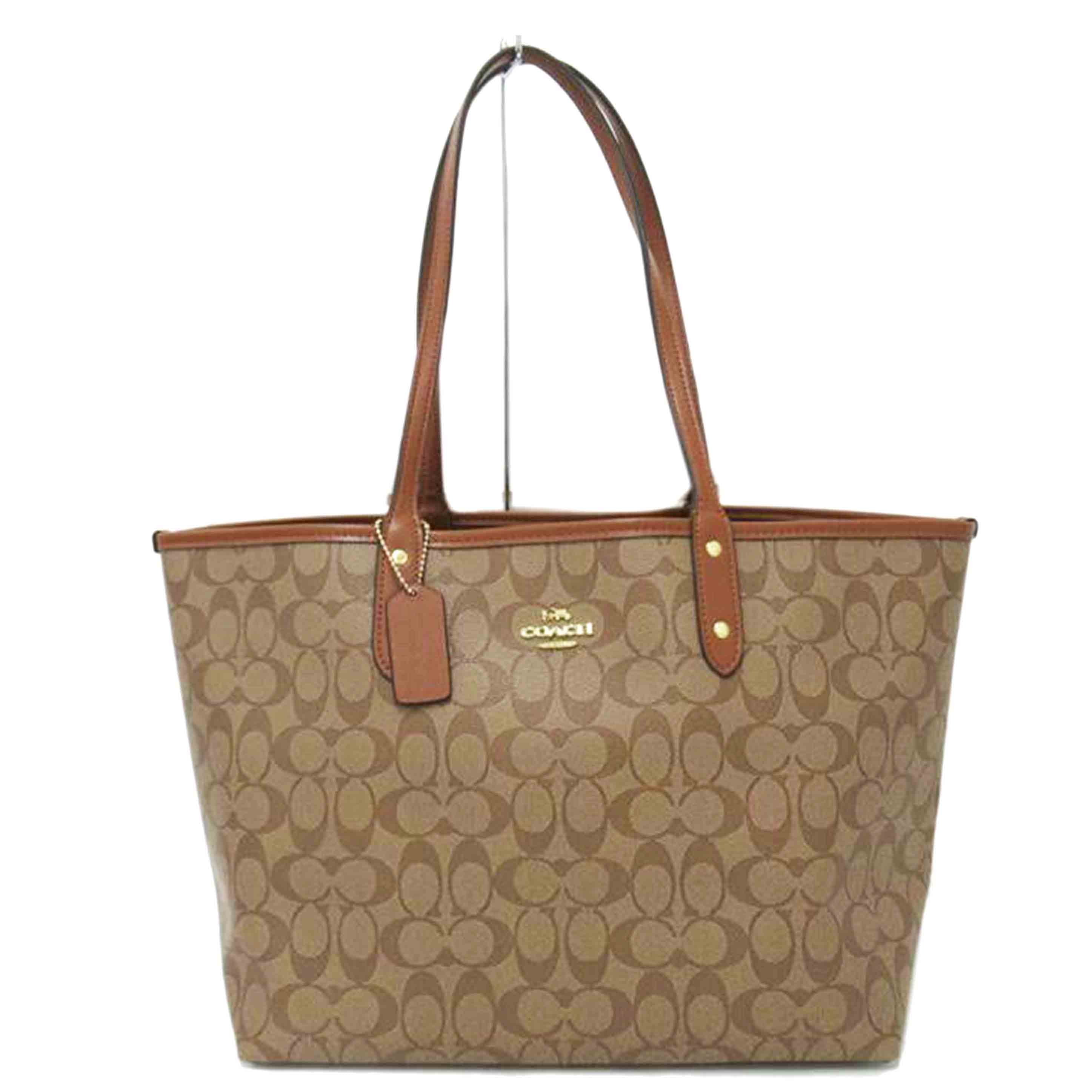 COACH/リバーシブルトートバッグ/シグネチャー/F36658//M16**/Aランク/63