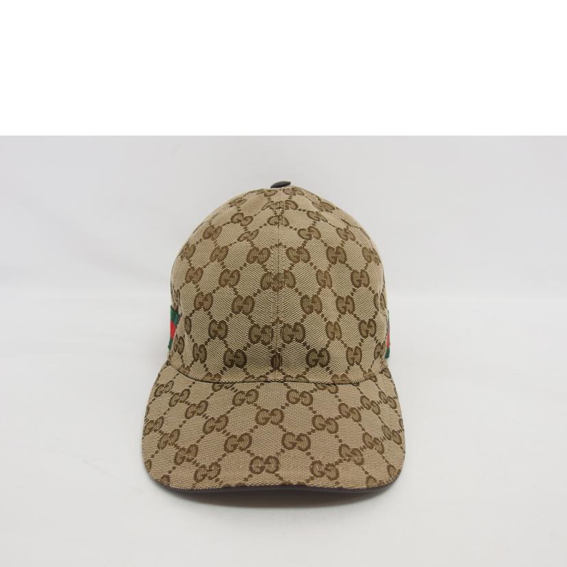 GUCCI グッチ/GGキャンバス/ベースボールキャップ/ベージュ/200035KQWBG//202291/ABランク/04