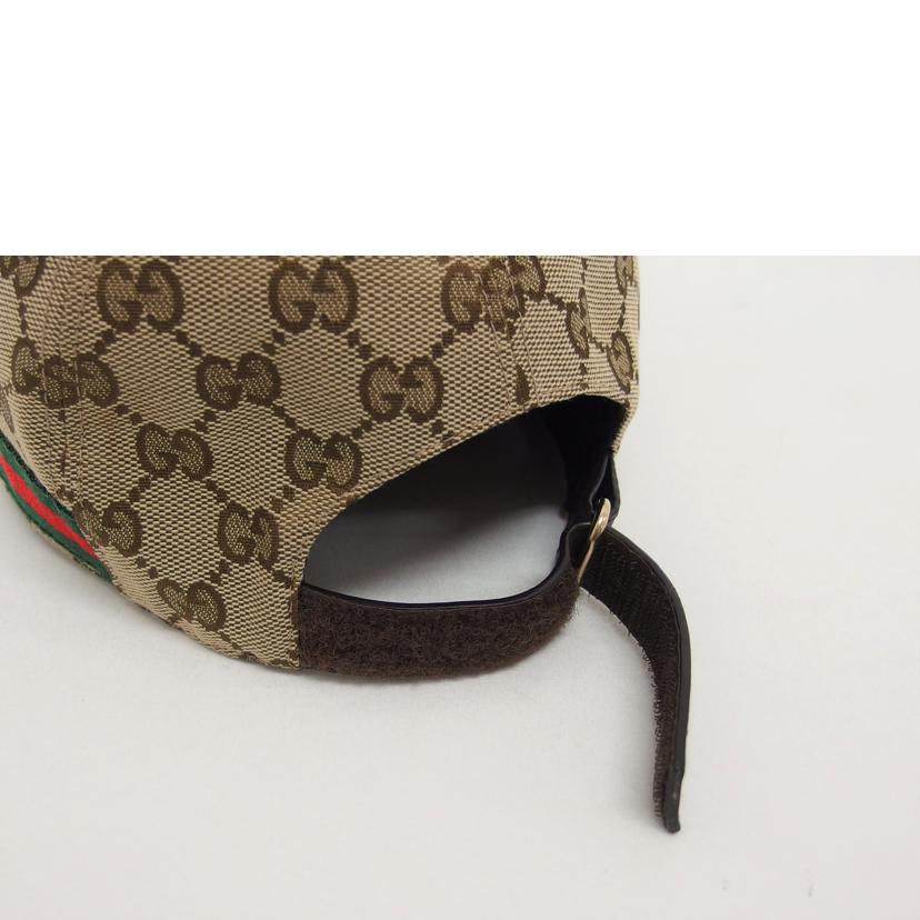 GUCCI グッチ/GGキャンバス/ベースボールキャップ/ベージュ/200035KQWBG//202291/ABランク/04