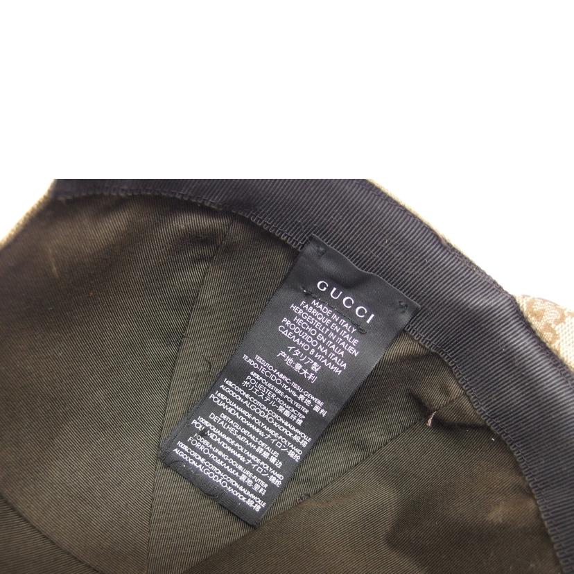 GUCCI グッチ/GGキャンバス/ベースボールキャップ/ベージュ/200035KQWBG//202291/ABランク/04