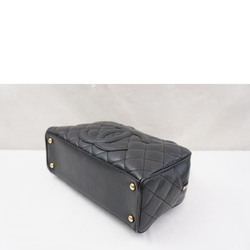 CHANEL シャネル/ココマークキャビアスキンハンド//10230591/ABランク/67