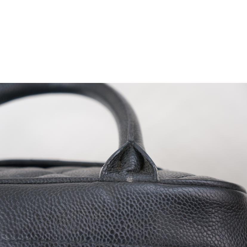 CHANEL シャネル/ココマークキャビアスキンハンド//10230591/ABランク/67