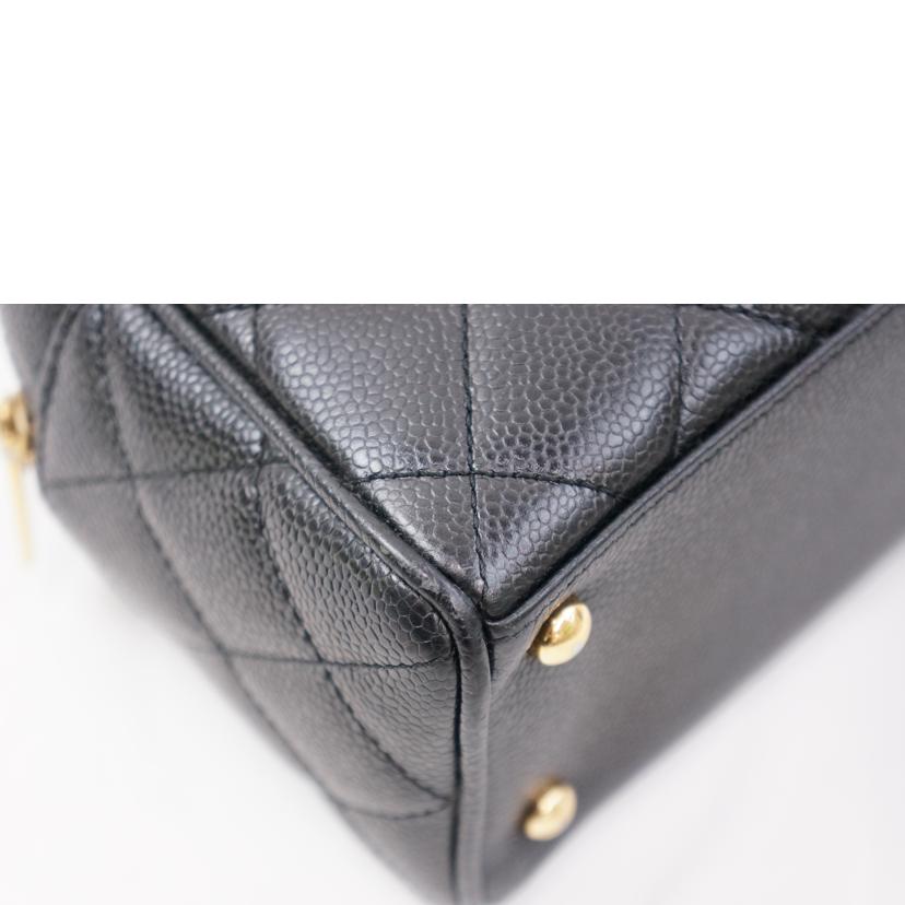 CHANEL シャネル/ココマークキャビアスキンハンド//10230591/ABランク/67