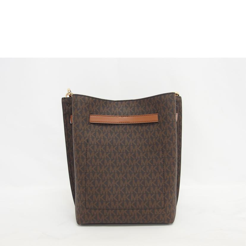 MICHAEL KORS マイケルコース/エミリア/シグネチャーショルダーバッグ/ブラウン/35H0GU5M5B//Aランク/04
