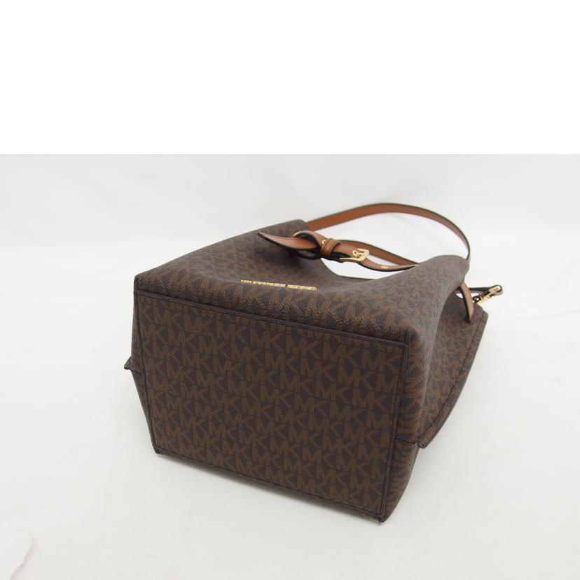 MICHAEL KORS マイケルコース/エミリア/シグネチャーショルダーバッグ/ブラウン/35H0GU5M5B//Aランク/04