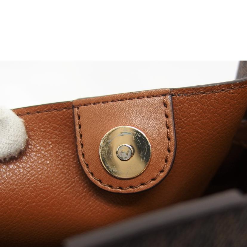 MICHAEL KORS マイケルコース/エミリア/シグネチャーショルダーバッグ/ブラウン/35H0GU5M5B//Aランク/04