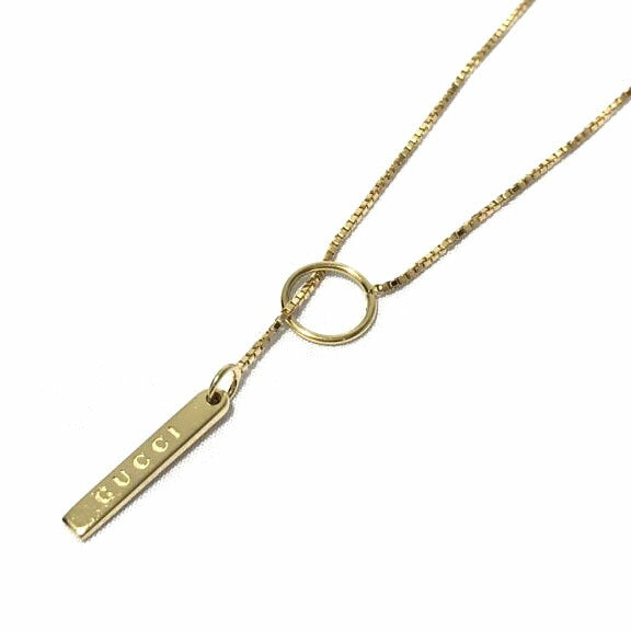 GUCCI/GUCCI ラリアット K18YG 5.4g/5.6g//ABランク/51