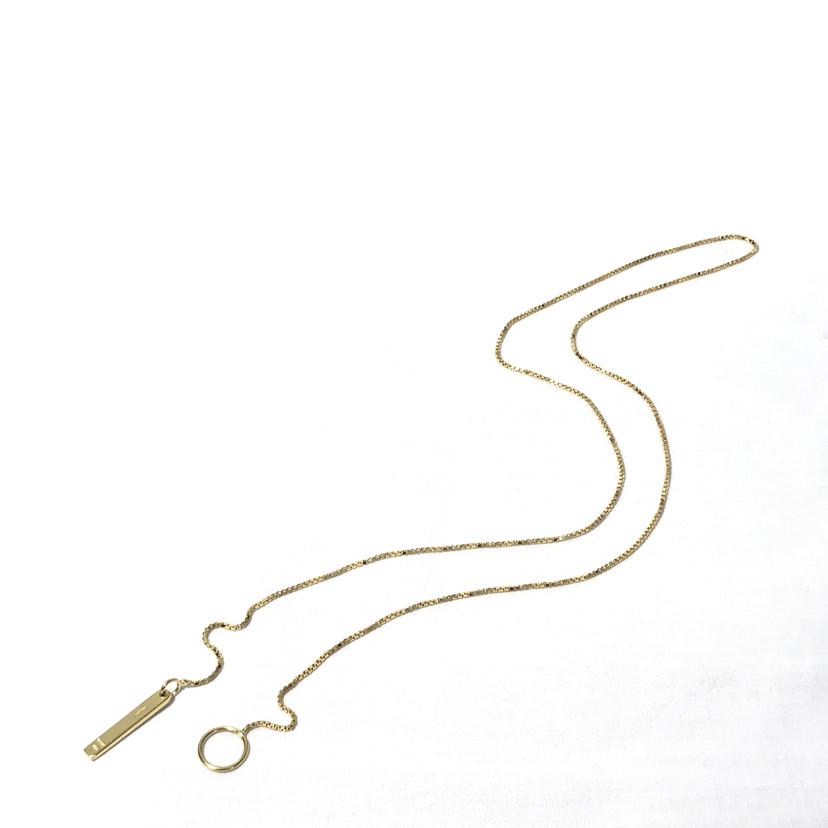 GUCCI/GUCCI ラリアット K18YG 5.4g/5.6g//ABランク/51