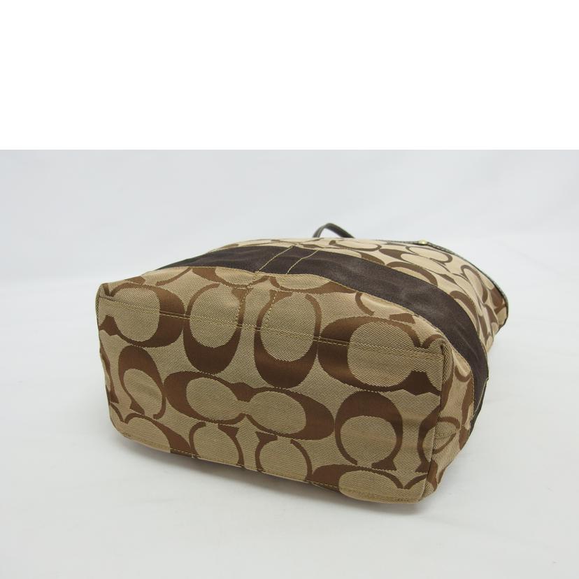 COACH コーチ/シグネチャーストライプ/トートバッグ/10125//M0668/Bランク/04