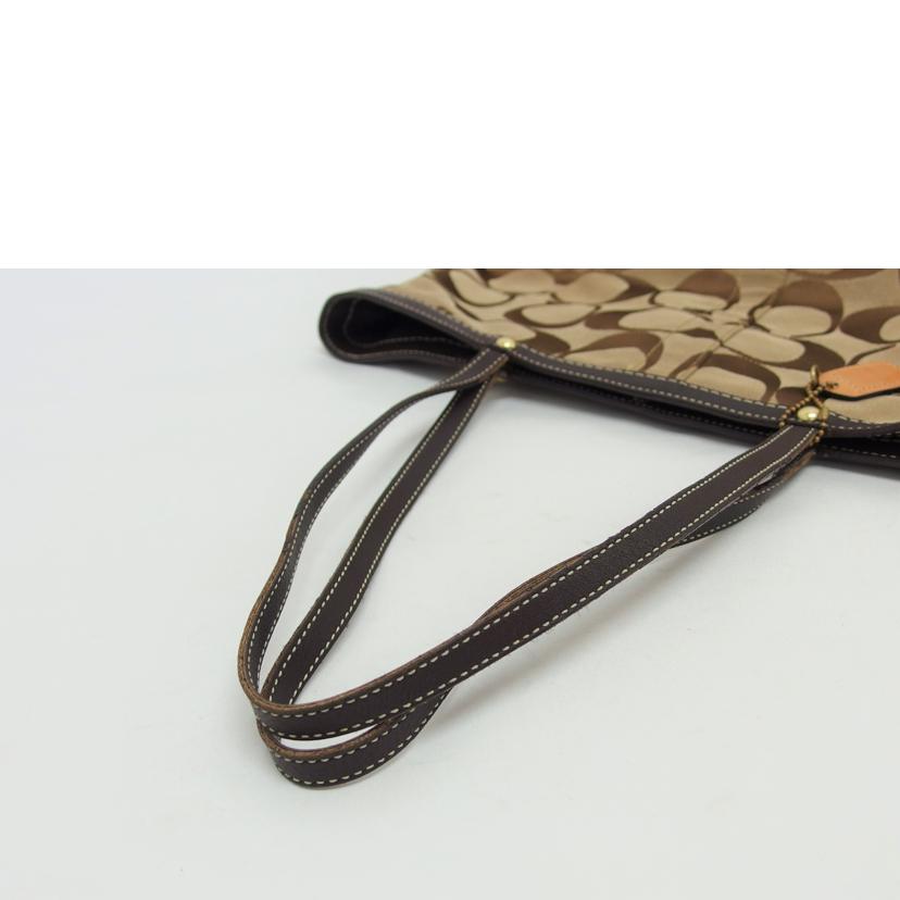 COACH コーチ/シグネチャーストライプ/トートバッグ/10125//M0668/Bランク/04