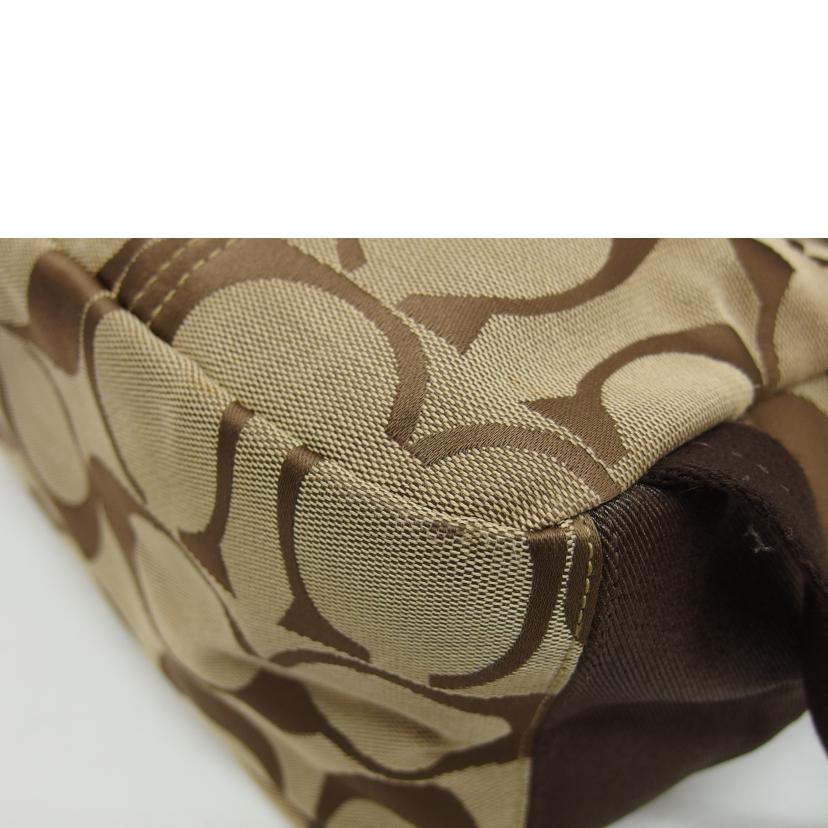 COACH コーチ/シグネチャーリュック/バックパック/ベージュ×ブラウン/77171//E1169/ABランク/04