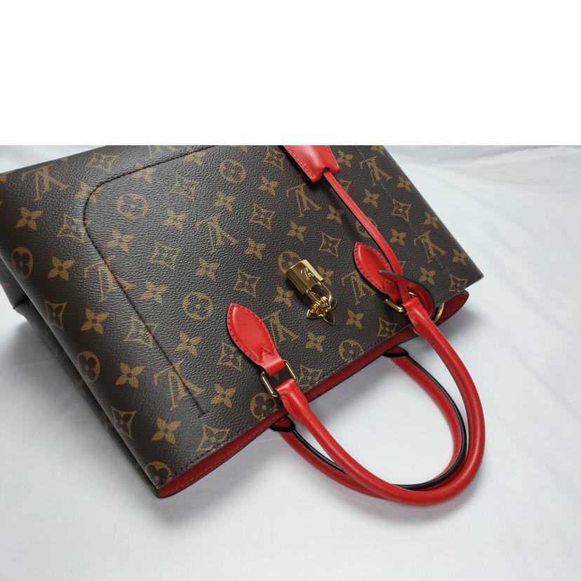 LV ルイヴィトン/フラワートート モノグラム 2wayバッグ パドロック付/M43553//SR0168/Aランク/52
