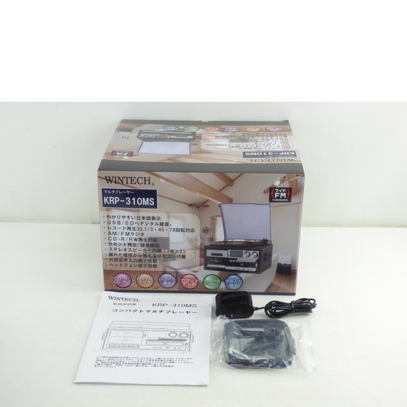 WINTECH ウィンテック/コンパクトマルチプレーヤー/KRP-310MS//22050601/Aランク/64