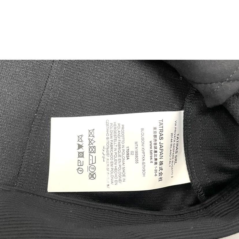 TATRAS タトラス/コットンポリエステルコンパクトリップルシングルライダース/MTA19S8055//ABランク/51