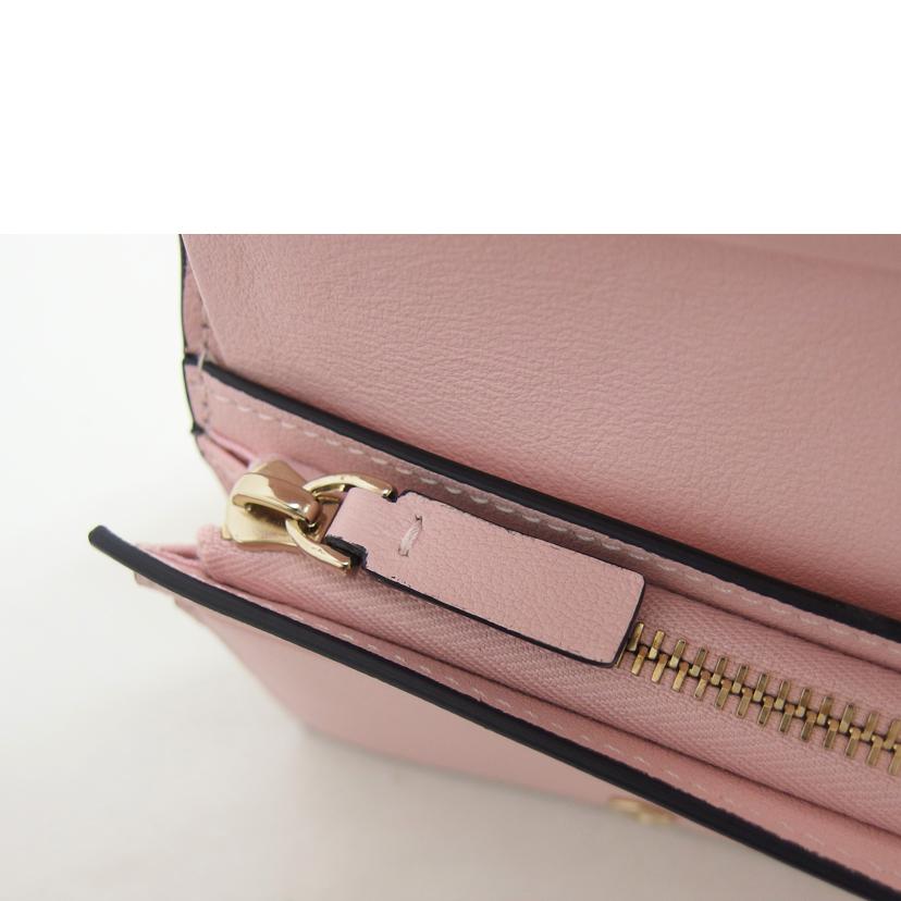 VALENTINO GARAVANI ヴァレンティノガラバーニ/ロックスタッズ/二つ折りコンパクトウォレット/ピンク/VW2P0P39BOL//Aランク/04